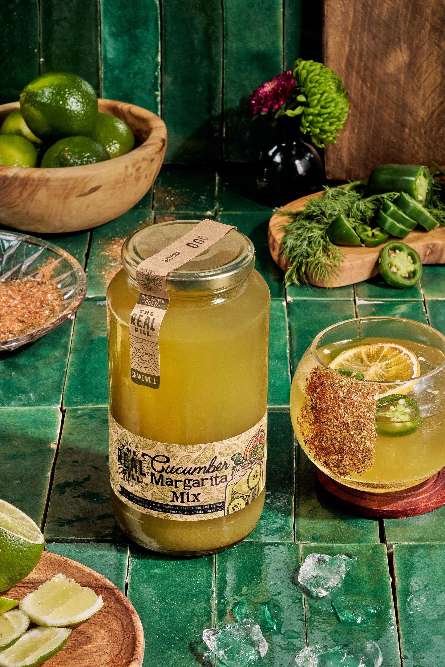 The Real Dill Cucumber Margarita Mix