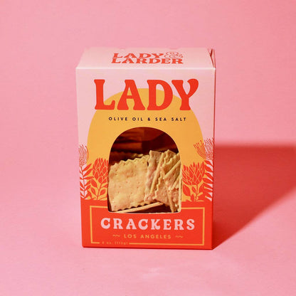 Lady & Larder Sea Salt + Olive Oil Crackers